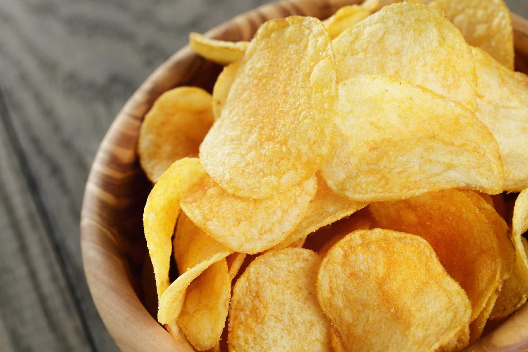 Potato chips and other salty foods