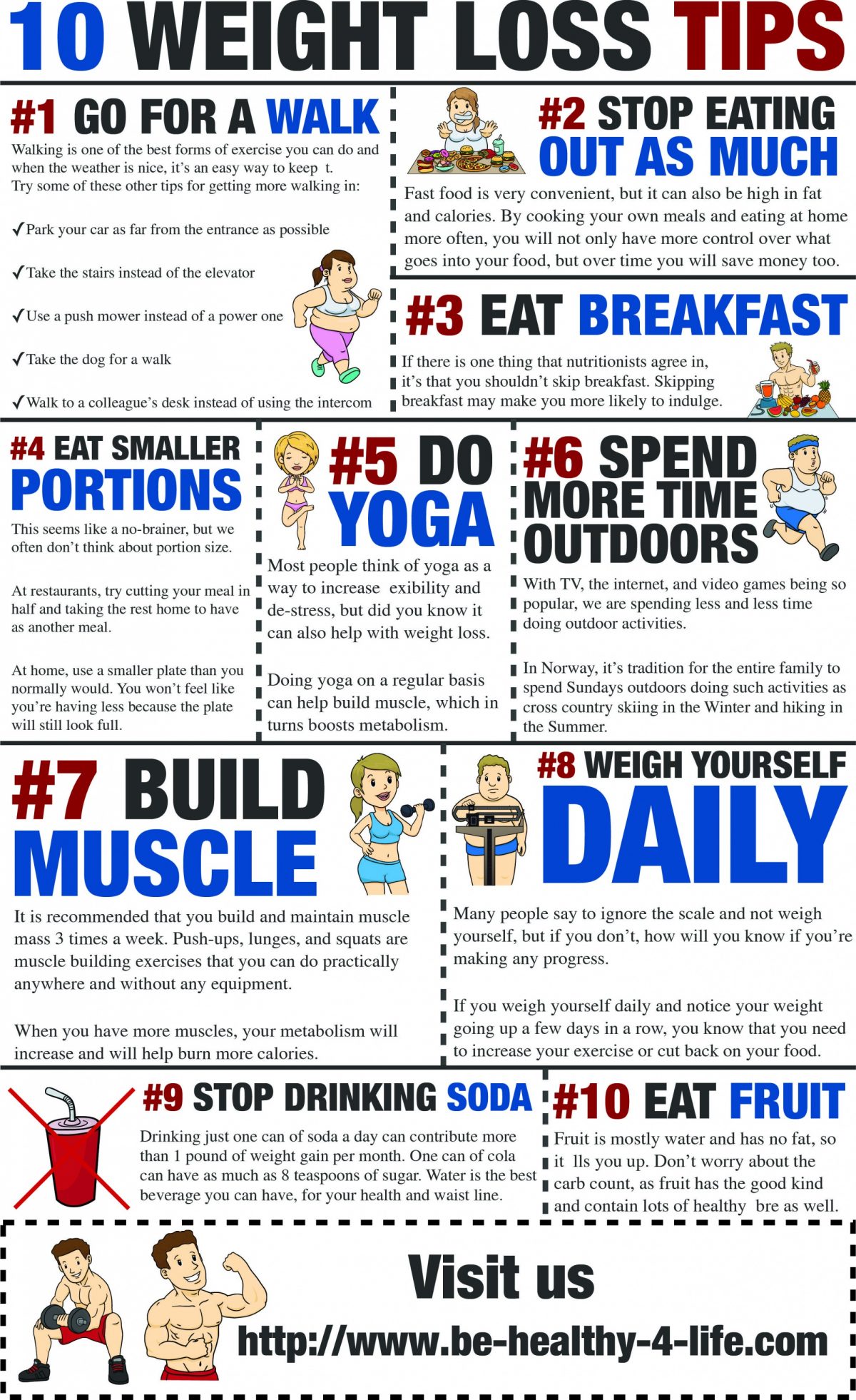 19. 10 More Weight Loss Tips 37 Simple Weight Loss Infographics